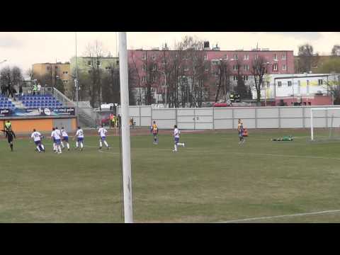 Jarota Hotel Jarocin - Miedź Legnica 2:3 - 90' Damian Paszliński (2:3)