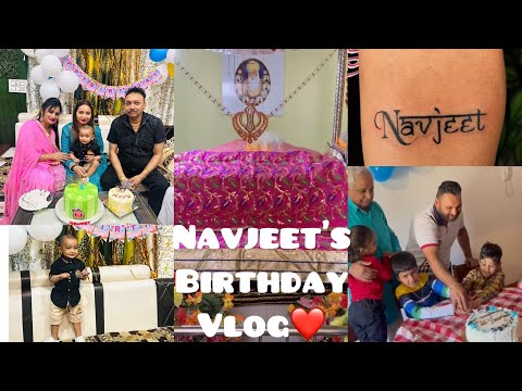 Navjeet first birthday celebration🥳