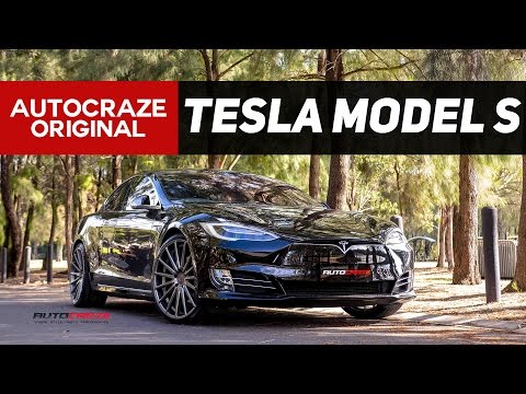 FUTURISTIC FLOW // Tesla Model S Wheels // Vossen VFS 2 Mag Wheels | AutoCraze 2017