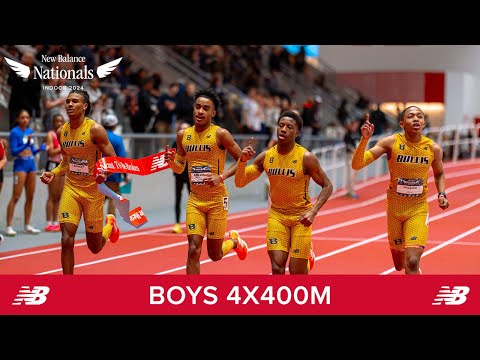 Boys 4x400m Relay - New Balance Nationals Indoor 2024