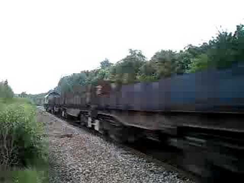 66163 on Deepcar steel train.