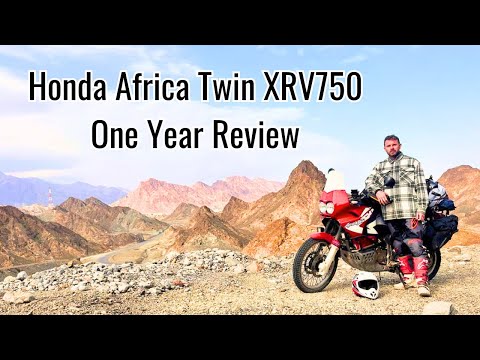 Thumbnail for Honda Africa Twin XRV750 Review | One Year of Adventure by Honda XRV750