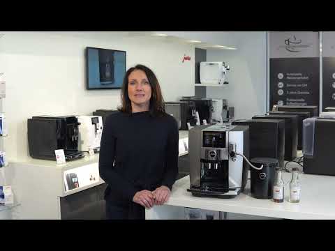 Jura Kaffeevollautomat J8 in der Vorführung im Espressoladen Arnsberg
