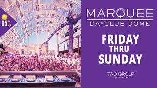 Marquee Dayclub Dome is Now Open The Only Wintertime Pool Party on The Strip