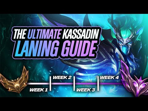 KASSADIN Season 14 Guide - How To LANE and Trade with KASSADIN Step by Step