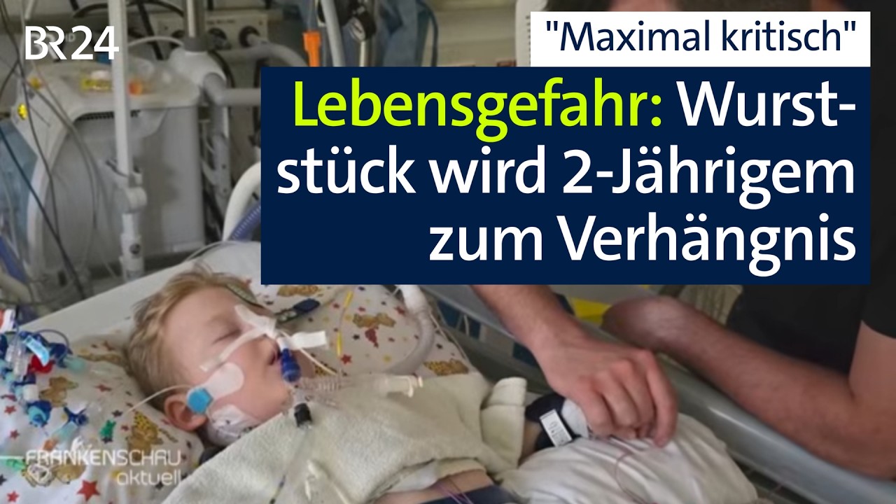 "Maximal kritisch": Zweijähriger verschluckt Wurststück – und überlebt mit Glück | Abendschau | BR24