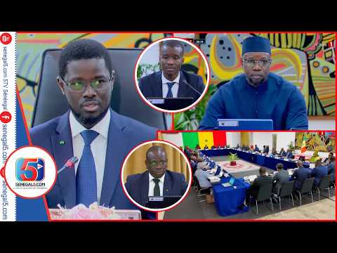 🛑Urgent Présidence: Conseil des Ministres, Les Nominations et Decisions du Président Diomaye Faye