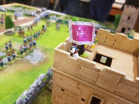 Greek War of Independence skirmish - Greeks defend raised positions vs. Ottoman regulars, 1826