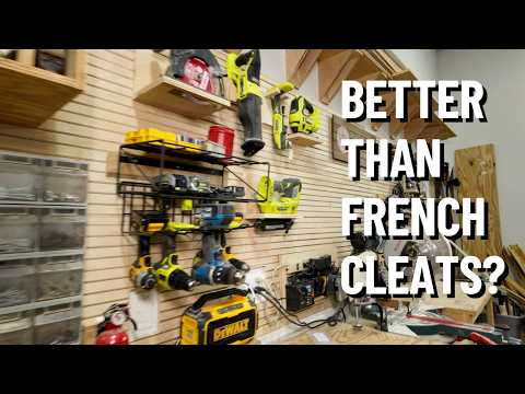 Shop Garage Organization | Better than Pegboard & French Cleats