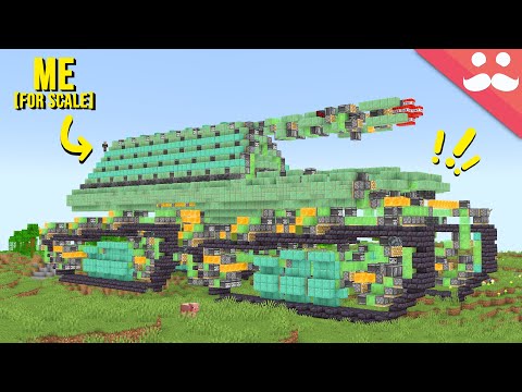 Mumbo Jumbo - I made a Giant Tank in Minecraft