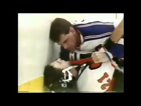 Flyers - Rangers rough stuff 10/1/85