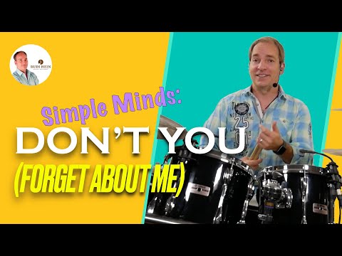 Don't You (forget about me) - Fill & Groove - Schlagzeug lernen online - Unterricht mit Rudi Hein