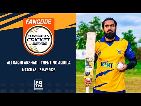 POTM: A.Saqib Arshad - FT vs TRA | Highlights | FanCode ECS Milan | 02 May 2023 | ECS23.282