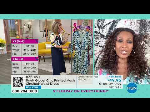 HSN | IMAN Global Chic Fashions 04.22.2023 - 05 PM