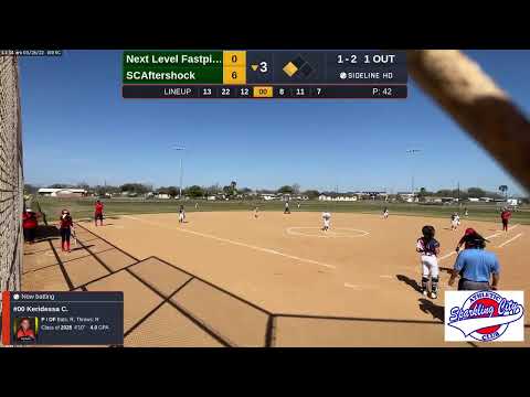 Next Level Fastpitch vs Sparkling City Aftershock (2022.03.26)