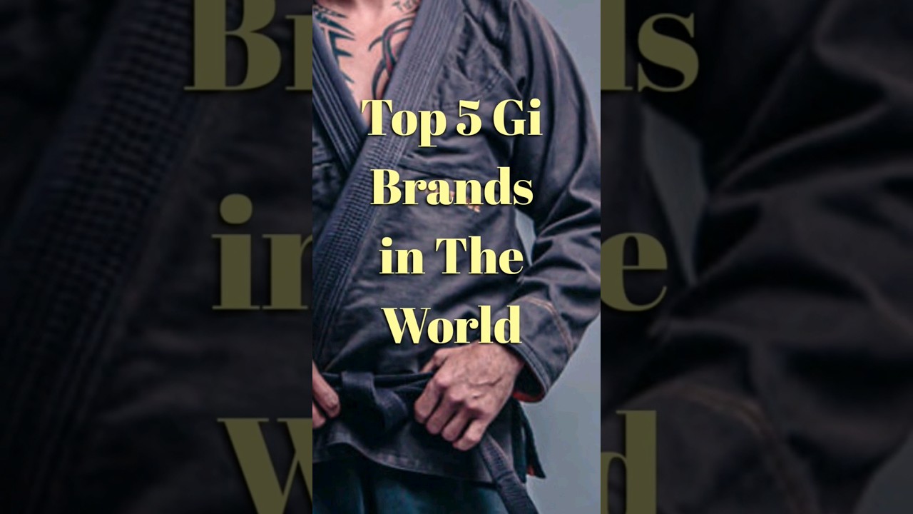 Top 5 BJJ Gi Brands #jiujitsu #brazilian #jujitsu #gear #info #uniform #world #shorts #lifestyle #gi