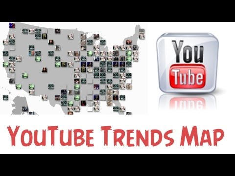 YouTube Trends Map - See What Videos Are Trending In Your Region