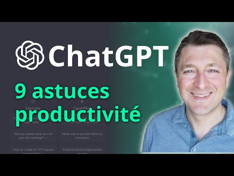 🚀 ChatGPT Ces 9 manières de l'utiliser pour améliorer votre productivité
