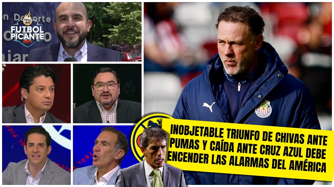 OJITO CON ESTO: CHIVAS le puede hacer MUCHO DAÑO al AMÉRICA en el CLÁSICO NACIONAL | Futbol Picante
