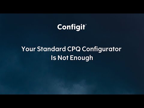 Configit cpq software, free demo available