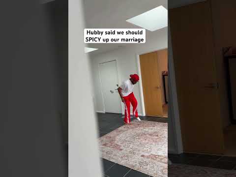 Hubby said we should SPICE UP our marriage!!!