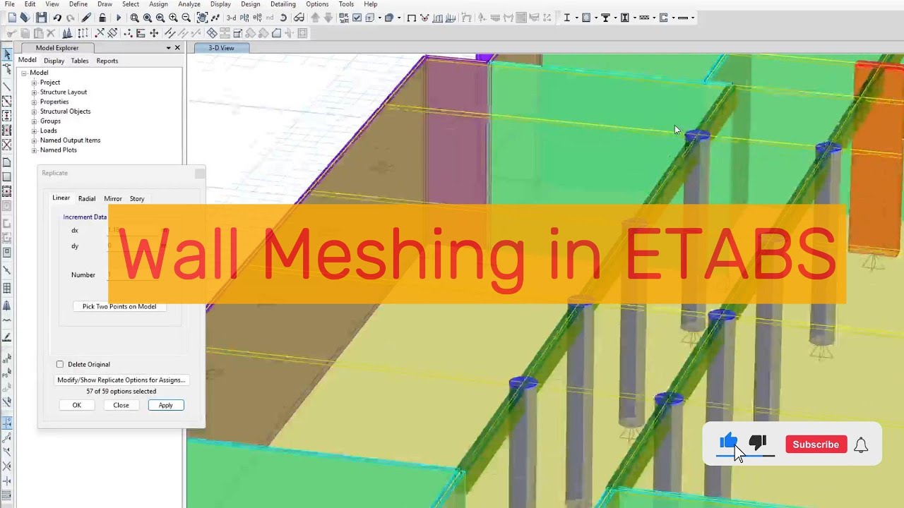 CSI ETABS Tutorial Series