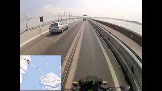 preview picture of video 'Honda CB 500 Gardasee 2013 Motorradtour'