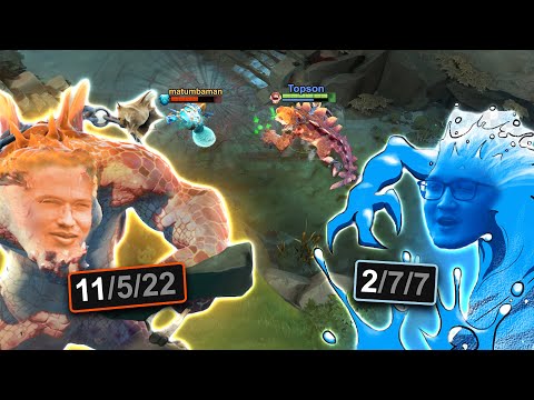 How this Topson Support pick destroyed Matumbaman Morphling