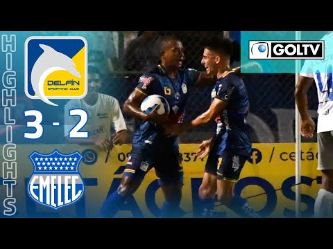 Resumen | Delfín 3 - Emelec 2 | LigaPro 2023 - Fecha # 4