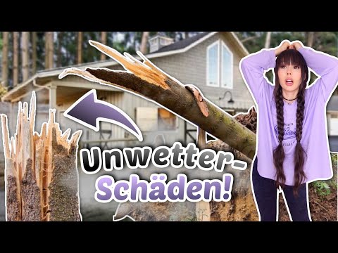 Schweres Unwetter am Rosenhof 😭 | ViktoriaSarina