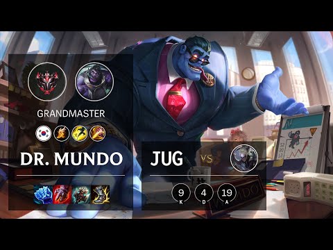 Dr. Mundo Jungle vs Diana - KR Grandmaster Patch 11.14