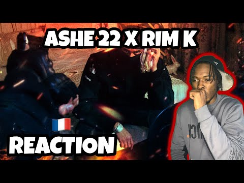 AMERICAN REACTS TO FRENCH RAP! [ENGLISH LYRICS] Ashe 22 - Regard noir (feat. Rim'K)