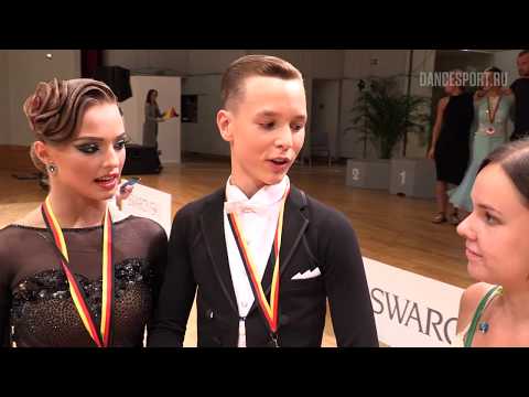 Egor Perepelitsyn - Maria Barykina RUS | interview | WDSF Junior II Standard | GOC 2018