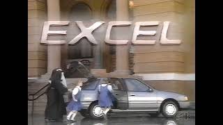 1990 Hyundai Car Commercial "You'll be surprised who's driving Hyundai"