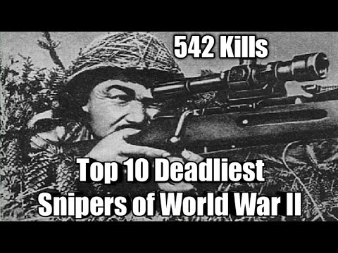Top 10 Deadliest Snipers of World War II