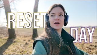 RESET WITH ME After having the flu - Healthy cooking, productivity, home cleaning & more ✨