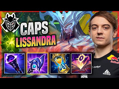CAPS IS A BEAST WITH LISSANDRA! - G2 Caps Plays Lissandra MID vs Zed! | Season 11