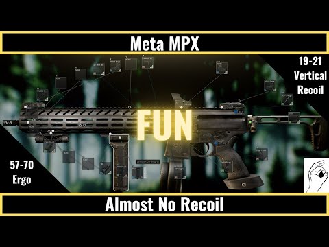 Escape From Tarkov | Meta MPX Build | Purely for fun | No Recoil!