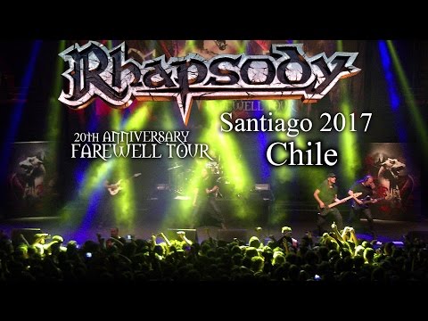 Rhapsody - Santiago Chile 2017 - 20th Anniversary Farewell Tour