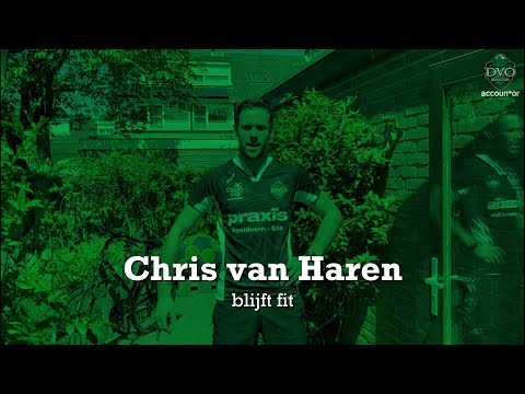 Chris van Haren blijft fit
