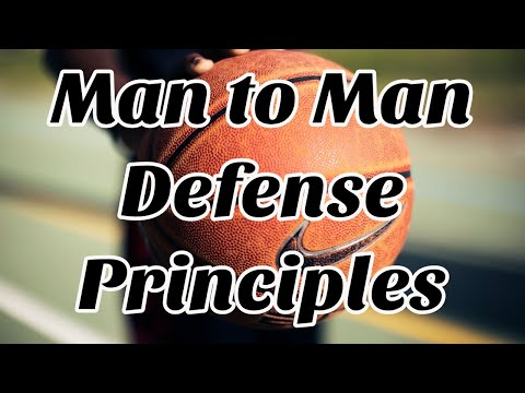 Man to Man Principles Specified by Colors: Basketball Defense Tutorial