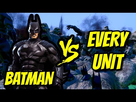 BATMAN vs EVERY UNIT | Ultimate Epic Battle Simulator