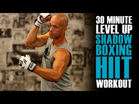 30 Minute LEVEL UP Shadow Boxing HIIT Workout