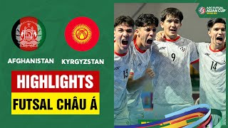 Highlights: Afghanistan - Kyrgyzstan | Đại tiệc bàn thắng, tấm vé World Cup xứng đáng