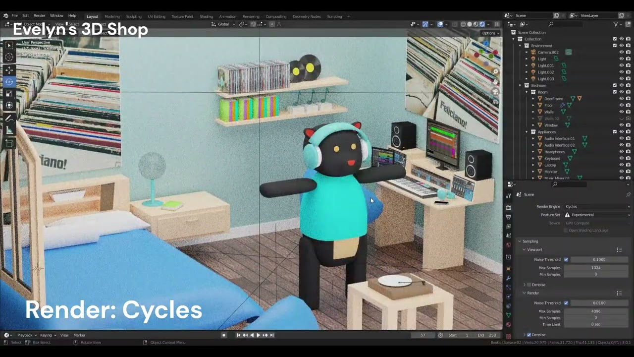 Wonshik Bedroom 3D Model