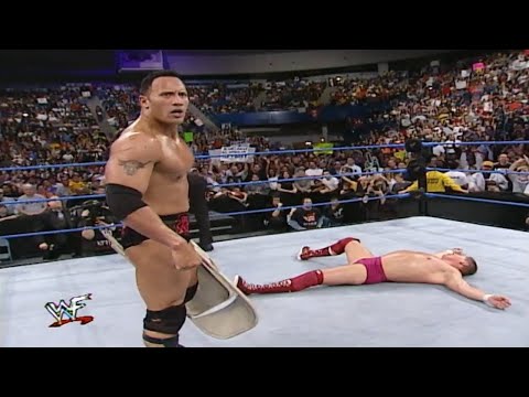 The Rock Vs William Regal WWF Championship Match
