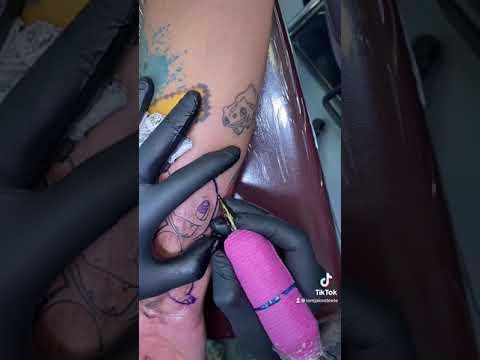 Charmander Pokémon Tattoo Tutorial