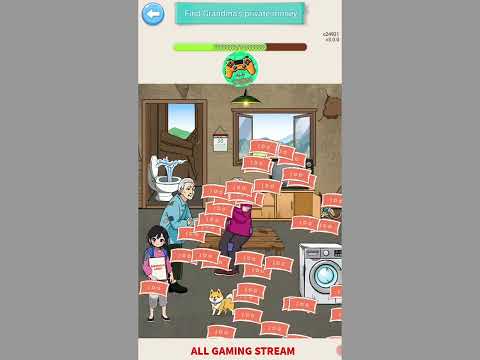 Crazy Brain Puzzle Level 47 | find grandma's private money Gameplay 