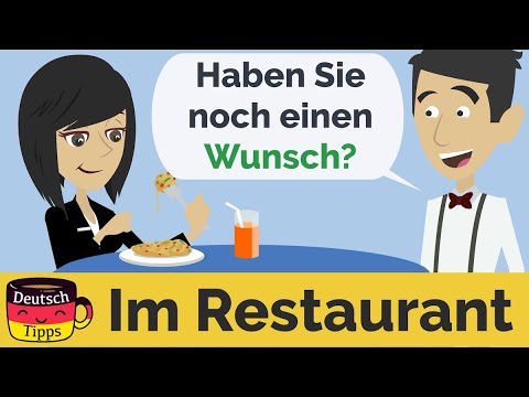 Deutsch lernen - Essen bestellen im Restaurant