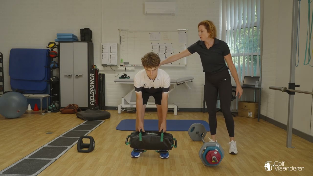 Krachtoefeningen Golf - Deadlift